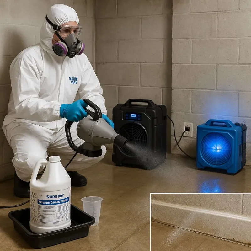 Sanitization and Odor Removal process in Heyworth, IL