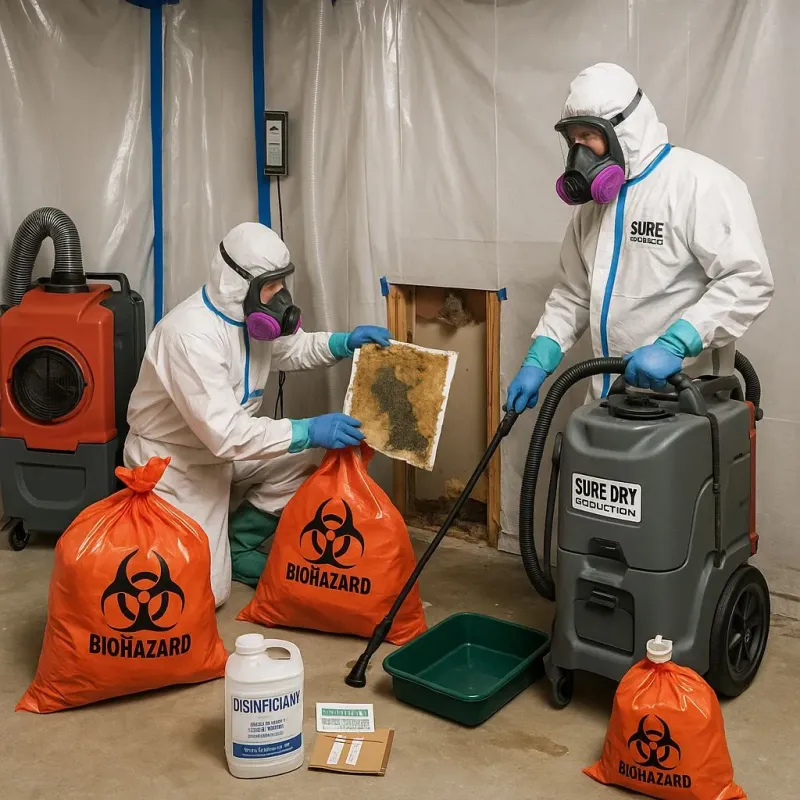 Contaminated Water Handling Protocols process in Heyworth, IL