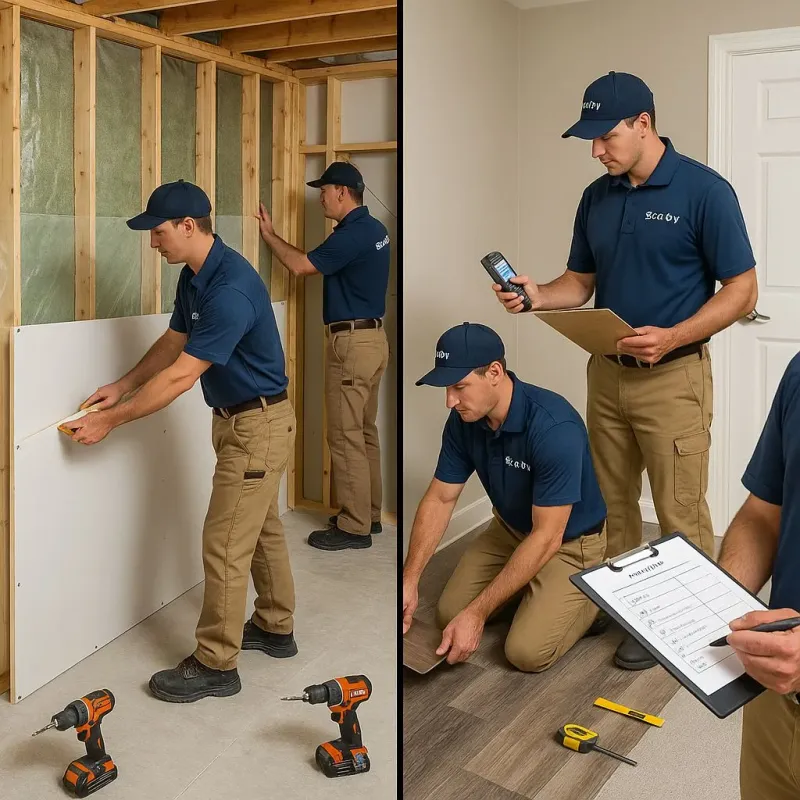 Repairs and Reconstruction process in Heyworth, IL